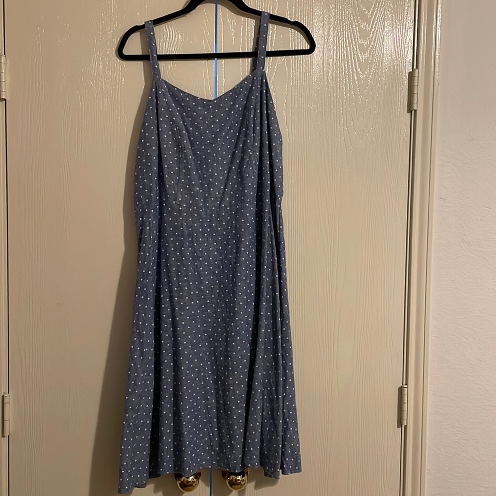 NWT Old Navy linen cami dress, 1X Plus